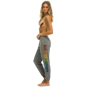 AVIATOR NATION MANHATTAN BEACH SWEATPANTS - HEATHER GREY