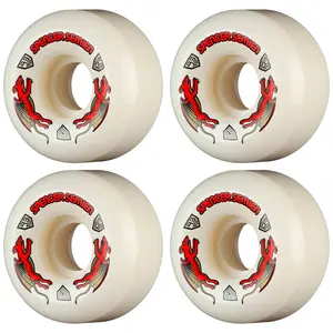 Powell Peralta Skateboard Wheels 52mm x 30mm Dragon Formula 93A AV5 Nano Rat Semien Off White
