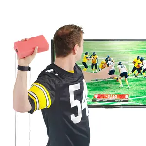 Screen Slam Soft Foam Brick - Lightweight, Durable Foam Brick with Wrist Tether for Safe Game Day Fun and Laughter
