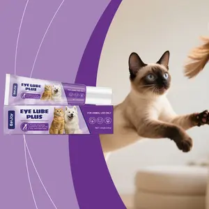 Pet Eye Tear Stain Cream, Suitable for Cats and Dogs, Gentle Tear Stain Removal, No-Rinse, Portable Daily Care