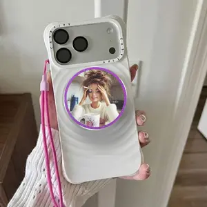 Distressed Doll Meme Phone Grip Funny Smoking Doll Phone Holder, Funny Gift For Her