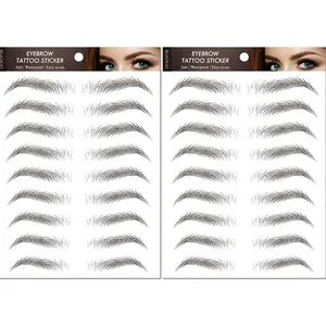 Eyebrow Stickers, Easy Apply Temporary Tattoo, Natural Look, Multi-Pack, Suitable for Men & Women, Enhance Your Eyebrows