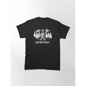 Bigfoot Introvert Classic T-Shirt