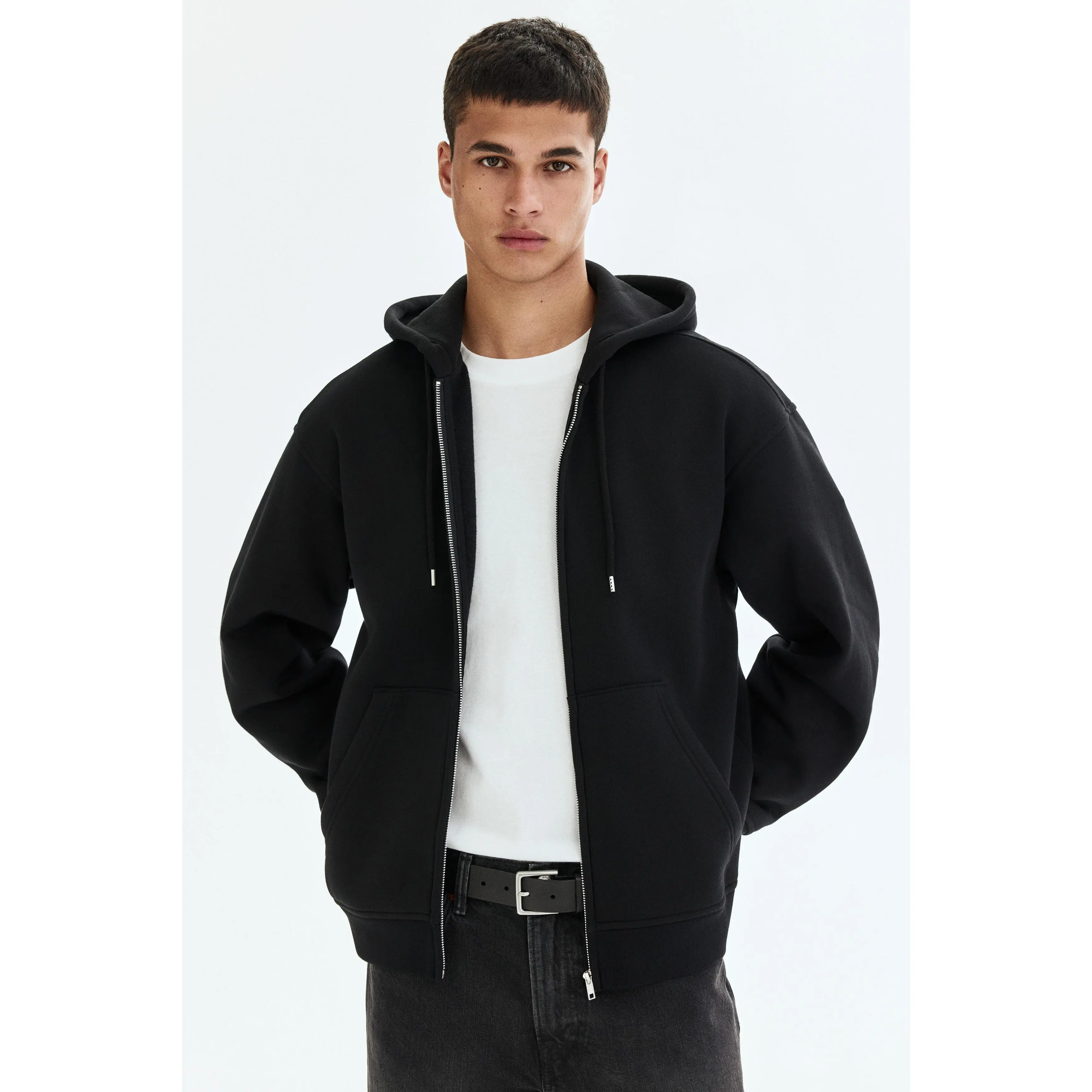 H&M Loose  Fit Zip-through hoodie