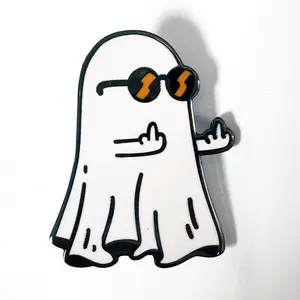 Unfriendly Ghost Pin