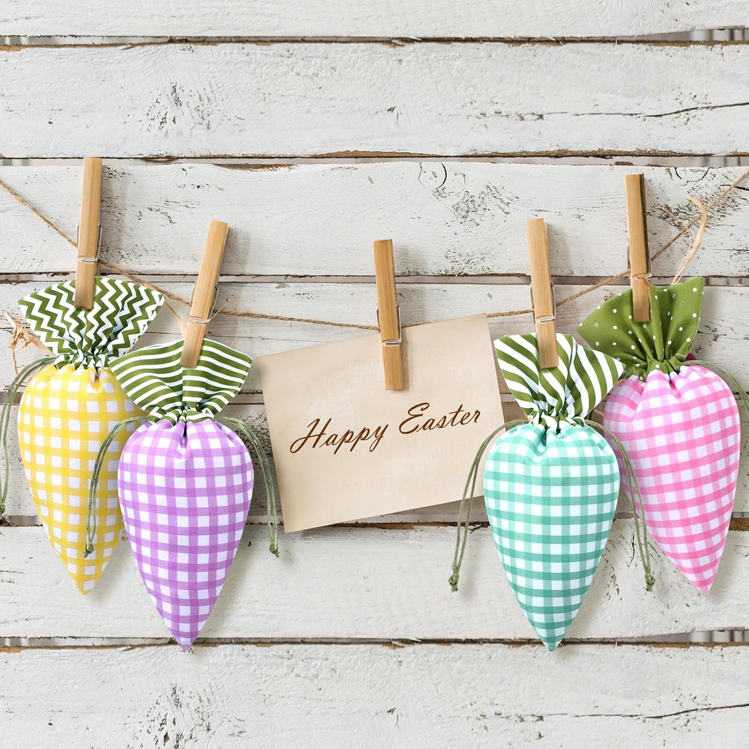 12/24 Pcs Easter Carrot Goodie Bags Fabric Drawstring Candy Bags Treat Gift Bags for Student Adult Office Employee Coworker,Easter Basket Stuffer for Egg Hunt,Outdoor Church School Classroom Decorations,Spring Birthday Party Supplies,Class Gift Exchange