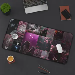 Sleep Token Mousepad | Band Merch Mouse Pad | Dark Aesthetic Desk Accessory | Music Fan Gaming Setup | PC Desk Essentials | Atmospheric Decor