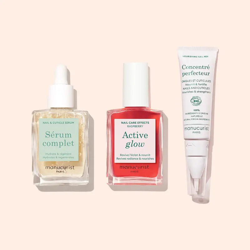 Manucurist Sensitive Nail Treatment Starter Routine - Results in 14 Days - Strengthens, Hydrates and Protects