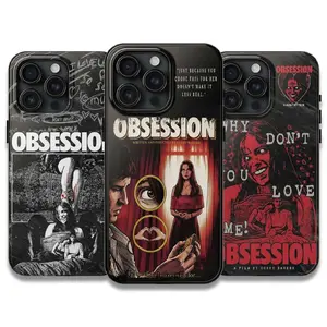 Obsession 2026 Horror Movie Phone Case, Bear Nikki Ian Sarah Phone Cover, Compatible with iPhone X, 11, 12, 13, 14, 15, 16, 17 & more