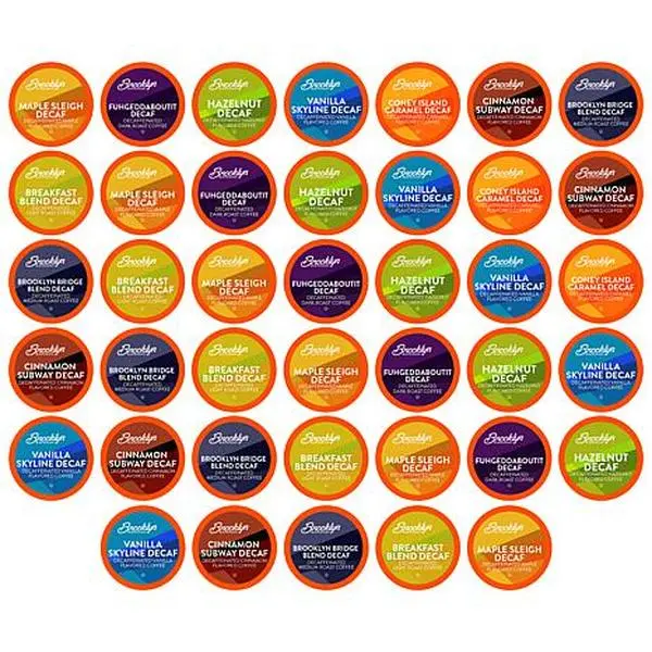 Brooklyn Beans Variety Pack Coffee Pods - Decaf