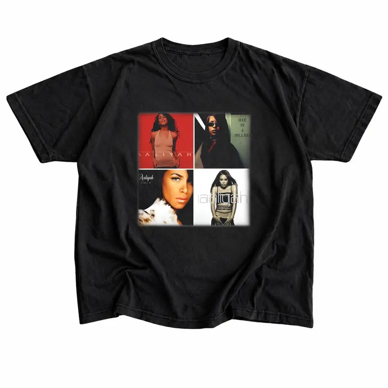 Vintage Aaliyah Graphic Tee, One in a Million Shirt, 90s R&B Music Tee, 90s Hip Hop Queen Graphic Shirt, R&B Icon Inspired Style, Retro Y2K Music Fan Tee, Vintage Album Style Clothing, Gift for Music Lovers, Unisex Top for Men and Women