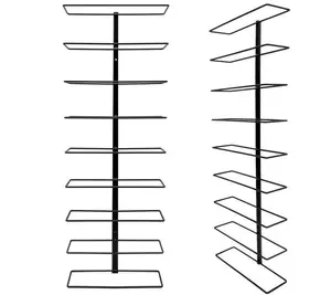 Sorbus Wall-Mount 9-Bottle Wine Rack