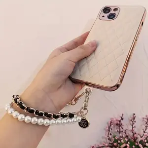 Fashion Pearl Pendant Anti-Loss Mobile Phone Chain Cell Phone Charm for All Phone Models, Stylish and Functional Phone Accessory, Perfect for Daily Use