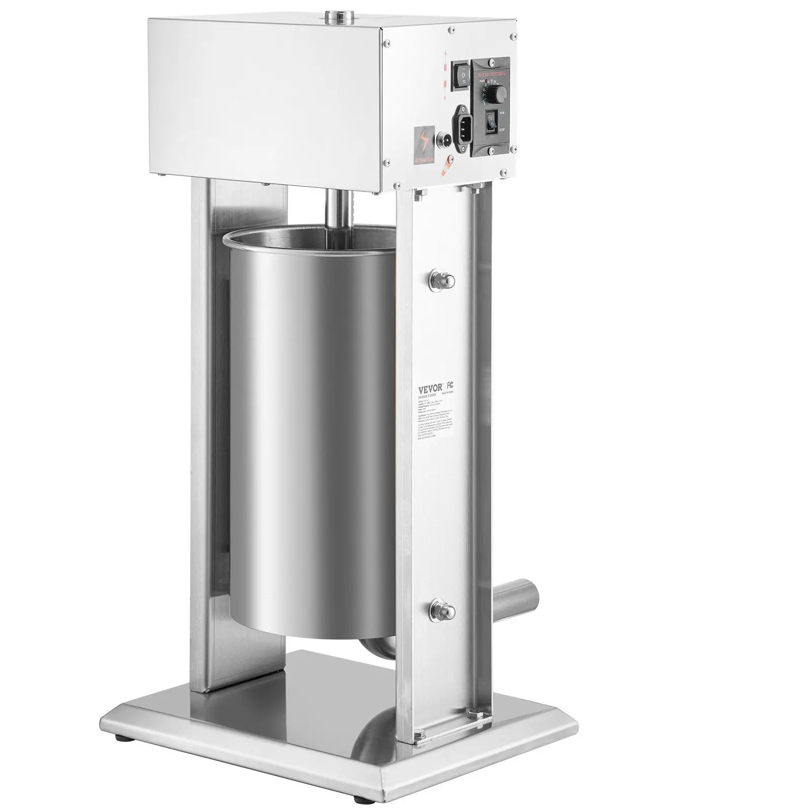 Spring new arrivals Electric Sausage Stuffer 15L Variable Speed Sausage Maker Stainless Steel