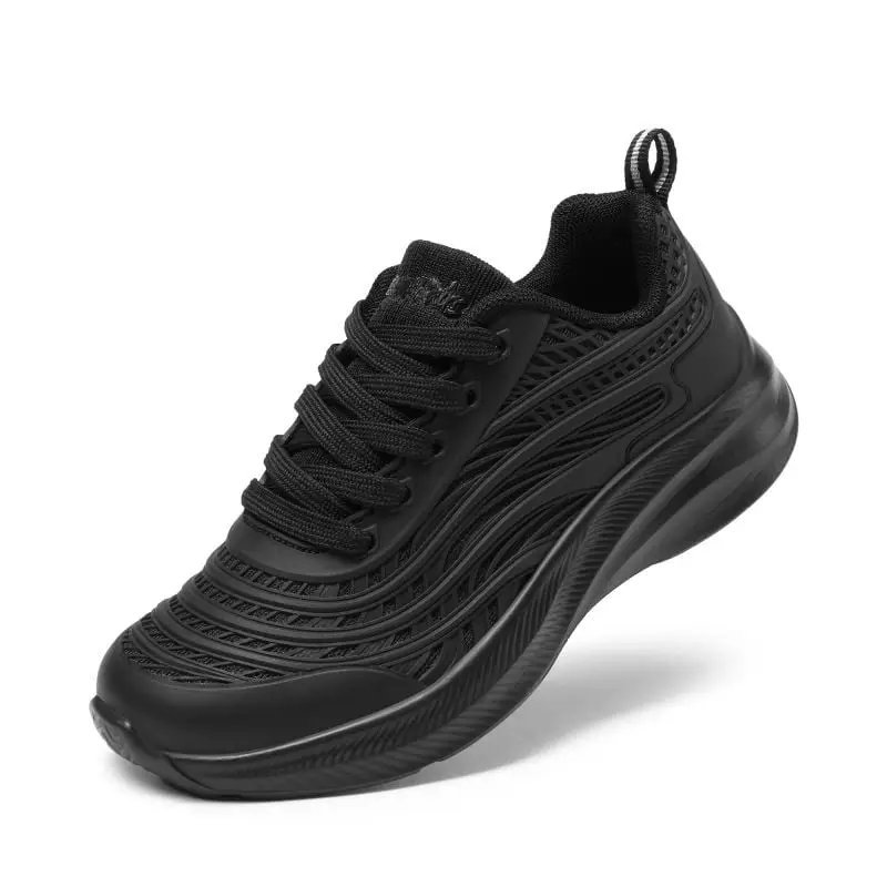 Dream Pairs Kids [Sparkle Glitter] Lace-up Protective High-Density Upper Running Sneakers