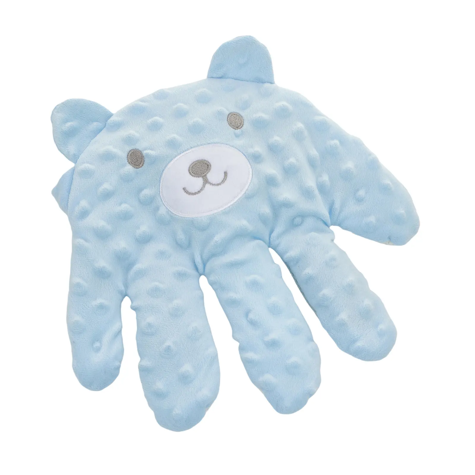 Baby Soothing Palm, Red Bean Stuffed Automatic Baby Patting Hand Soft Pacify Toy