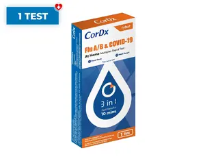 CorDx TyFast Flu A/B & COVID-19 At Home CorDx TyFast Flu A/B & COVID-19 At Home
