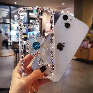 Luxury Bling Rhinestone Crystal Diamond Transparent Phone Case, For Samsung A56, A16, A32, 5G, A52, A71, A51, A72, A73, A53