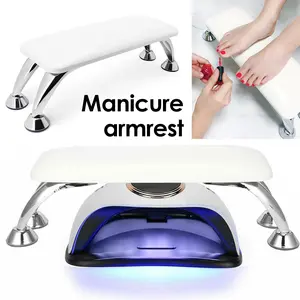 Big Arm Rest for Nails Cushion, Microfiber Leather Hand Rest for Nails Tech, Hand Rest Pillow for Nails Toenails, Detachable Nail Art Accessories Tool for Nails Tech