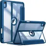 Fintie Adjustable Tablet Protective Cover - Durable Accessory with Multi-Angle Viewing, TPU Bumper Protection, Built-in Pencil Holder, Auto On/Off, Microfibre Lining for 11th Gen (A16 Chip) & 10th Gen iPads, Casing