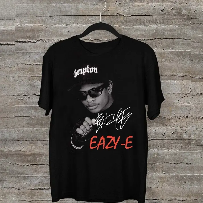 Eazy-E N.W.A Compton West Coast Hip Hop Graphic Tee HY6735