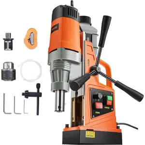 VEVOR Mag Drill Press, 1300W 1.57 Boring Diameter, 2922lbf Power Portable Magnetic Drill, 810 PRM, Electric Drilling Machine for Metal Surface, Industrial and Home ImprovementVEVOR Super Brand Day