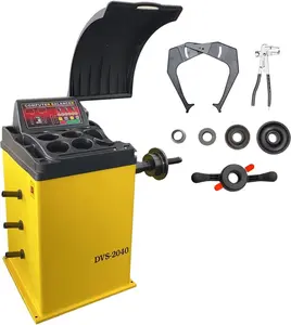 24'' Rim 1.5HP Tire Changer and 24'' Rim Tire Balancer Combo, 3HP Oil-free Air Compressor