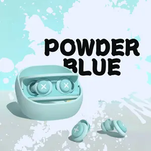 Plugged & Pretty Earplugs in Powder Blue