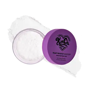 Kimchi Chic Beauty That White Powder Set & Bake - Mini Cosmetics Makeup Concealer Foundation