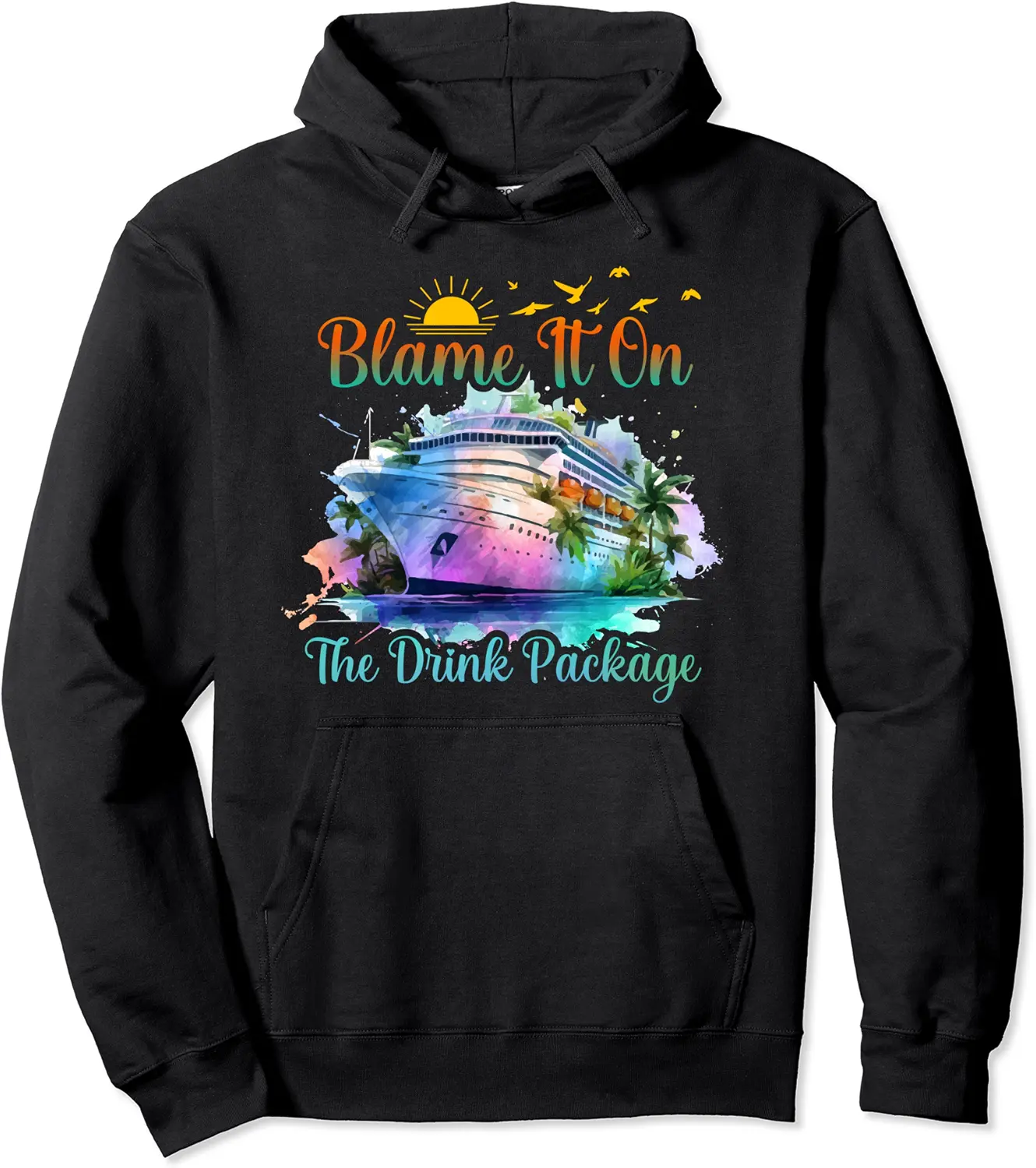 Fun Cruise Ship Vacation Friends Couples Family Pullover Hoodie - Nestorporas Shop 65B0D383C6C1