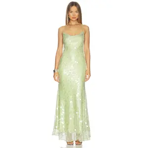 DELFI Janna Dress in Lime