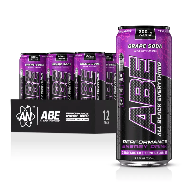 ABE x TANG Energy Drink – Tang Duo 4-Pack | Zero Sugar, Zero