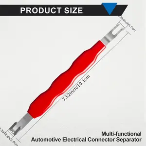 Electrical connector separation tool, dual-ended automotive wiring harness connector removal tool, non-destructive disconnection tool for automotive connectors, fuel injector tools, sensor tools, quick release tool for all vehicle wiring harness connector