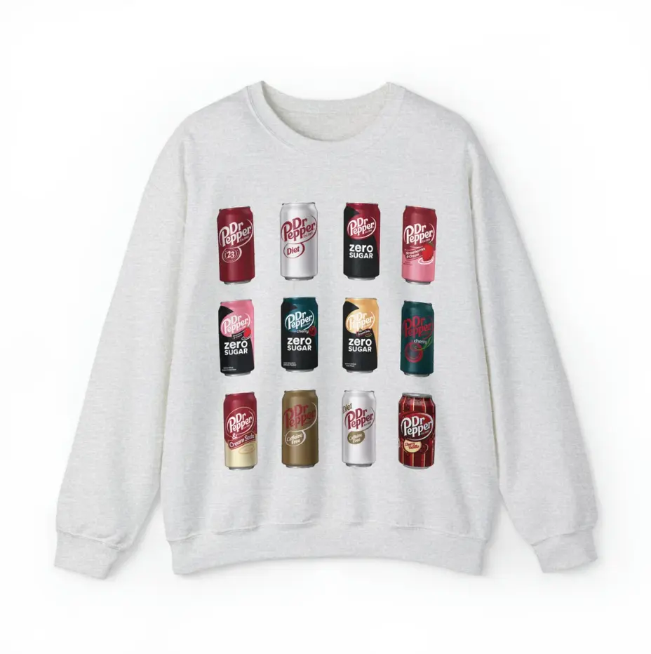 Dr Pepper Sweatshirt, Dr Pepper Sweater, Dr Pepper Crewneck, Gift For Her/Him