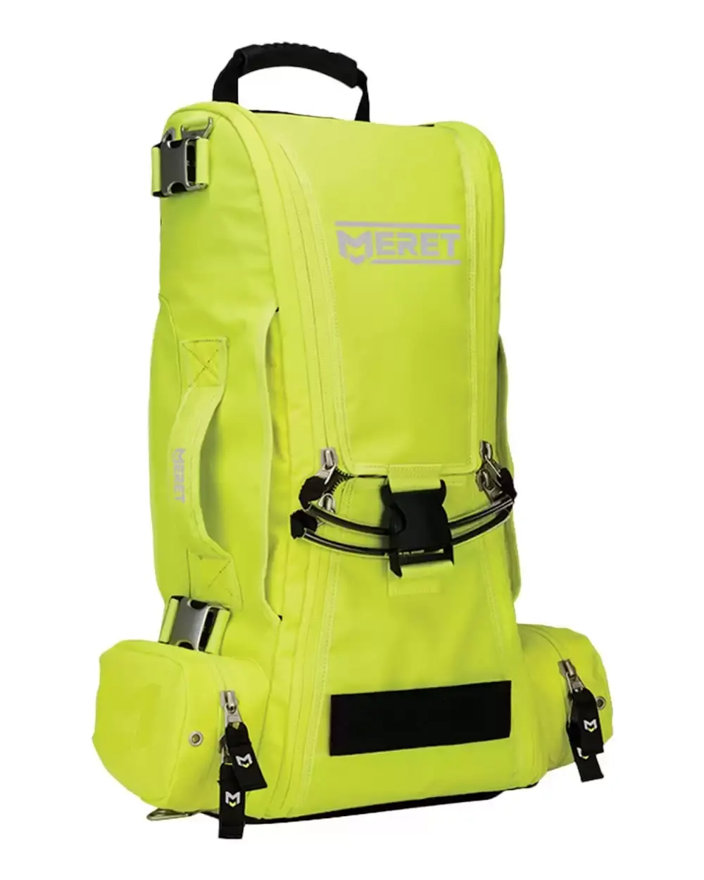 Hi-Vis Responder Backpack, Professional Tarpaulin Trauma Bag for Adults with Infection Control Material and Adjustable Padded Straps, One Size