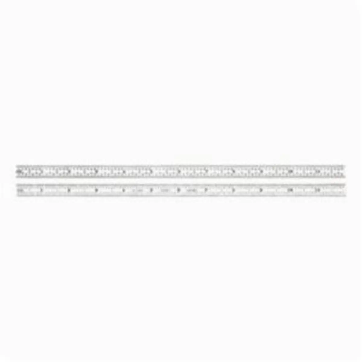 Starrett C316R-12 Measuring Instrument, 12 in. 16R Graduation Full-Flexible Steel Rule, Ground Square Ends, Advanced Staggered Graduations, Machine-Divided, No-Glare Satin Chrome Finish, Easier Reading & Rust Resistance, Uniform Line Width & Depth, Easier