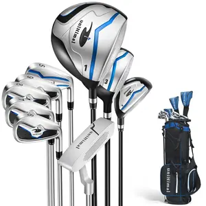 UNIHIMAL Complete 9-Piece Golf Club Set for Men, Right Hand, Includes Stand Bag