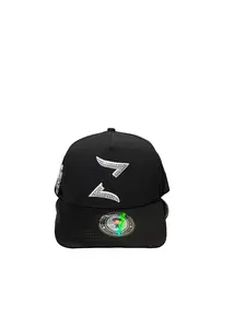 El Lazca De los z Black Snapback with Suede El Lazca De los z Black Snapback with Suede