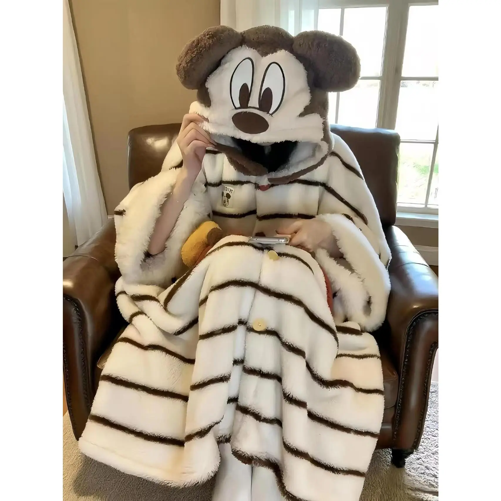 Mickey's nightgown+pants