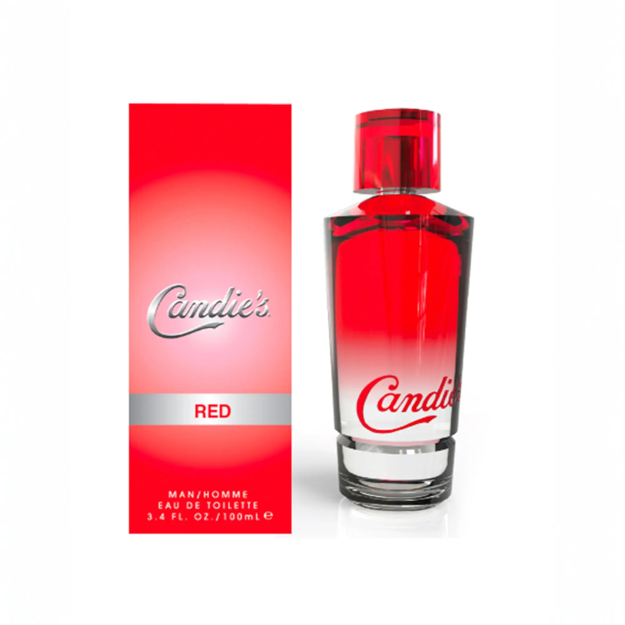 Candie's Red Fragrance for Him Eau de Toilette, 3.4 fl oz / 100 mL