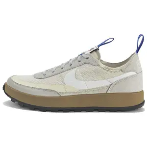 Tom Sachs x Nike General Purpose Shoe 4.0 – Women’s Low-Top Lace-Up Casual Sneaker in Off-White Verifiable, with credentials and supporting global authentication