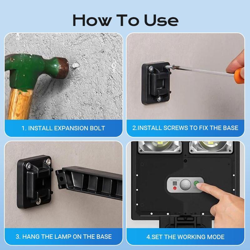 Solar Street Light Outdoor Solar Parking Lot Light with Motion Sensor IP65 Waterproof Commercial Lighting 360 SMD LEDs Adjustable Angle Remote Control Solar Street Light Outdoor Solar Parking Lot Light with Motion Sensor IP65 Waterproof Commercial Lighting 360 SMD LEDs Adjustable Angle Remote Control