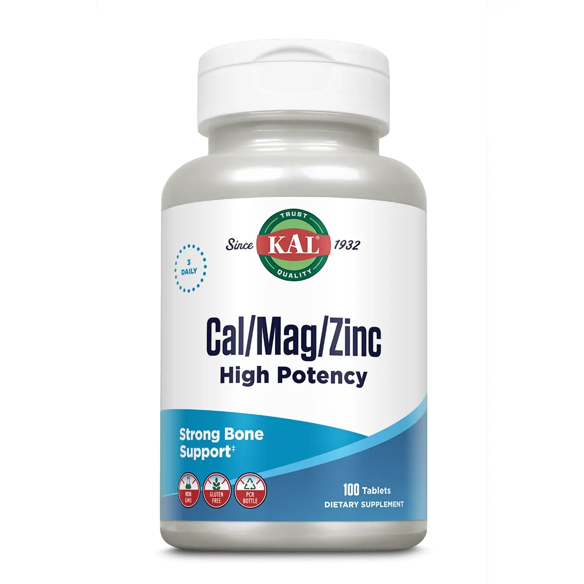 Cal/Mag/Zinc High Potency Tablets