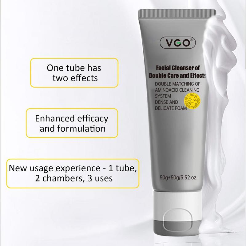 VGO Cleanser + Snail Mucin & Vitamin C – Simple Daily Routine