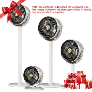 New Upgrade S34 Desktop Detachable 360 Cool Wind Floor Standing Circulating Fan, Strong Comfortable Air, Summer Essential Item, Air Circulator Fan