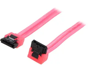 Nippon Labs SATA3L2FT90/180RD 2 ft. SATA III Cable w/ Locking Latch (90 degree to 180 degree) 2 feet - OEM