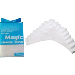 50 count/lot Magic Sponge Eraser Multi-Functional Melamine  Cleaner 100x60x20mm