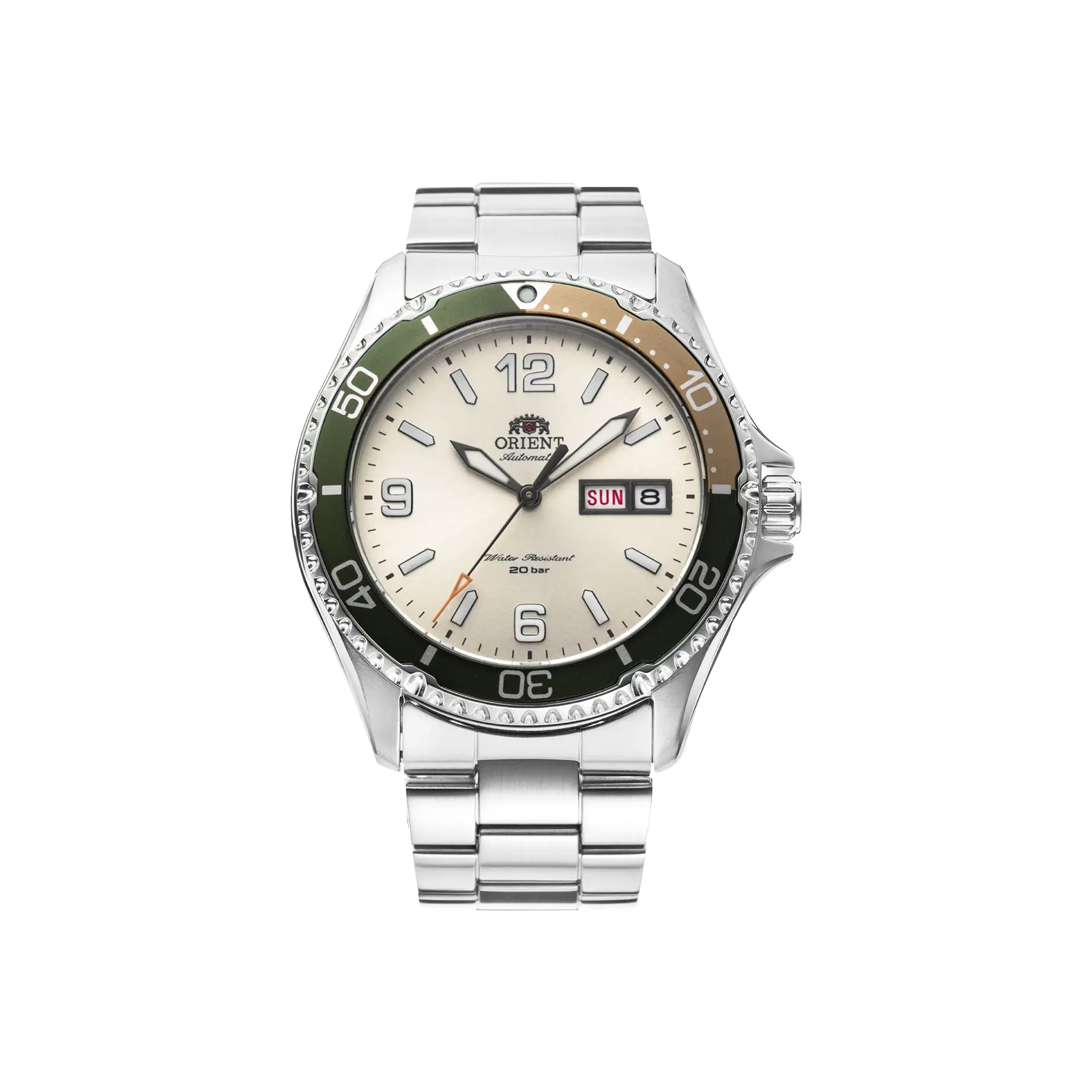 Orient Men's Analog Automatic Waterproof Watch - 200m Diver Style Aqua Resist Watch with Sapphire Crystal, Luminous Dial, RA-AA0821S39B