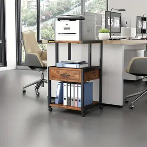 New 3 tier Printer Stand Adjustable Storage Shelf Large Tall 3D printing equipment