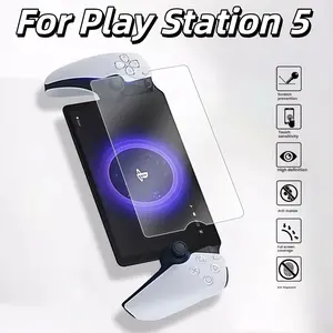 Sony Ps5 Handheld Playstation Portal Host Screen Protector Film, Full Coverage Tempered Glass, Anti-Scratch, Hardness 9h, Clear